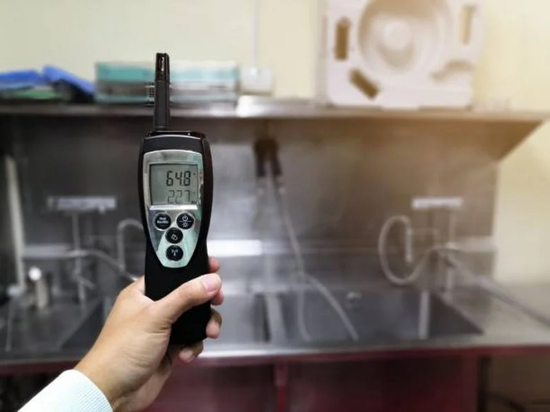 Serviço de calibração de instrumentos de umidade relativa do ar